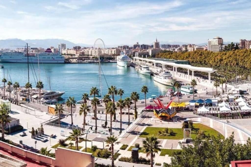 Nuevo Apartamento Lujo Playa Malagueta-Centro Malaga Zewnętrze zdjęcie